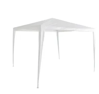 Cenador Sunfun Poliester de color blanco