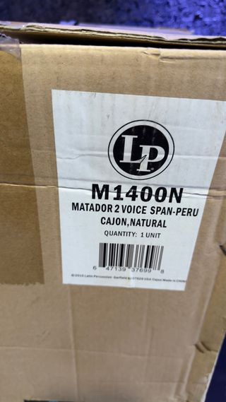 Cajón Flamenco Peruano  LP Matador M1400N