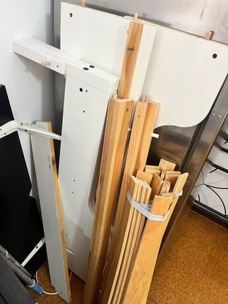 Estructura cama extensible infantil SUNDVIK blanca