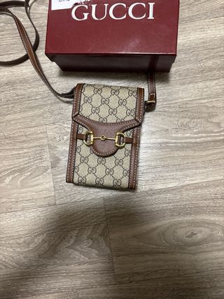 Borsello Gucci Beige/Marrone