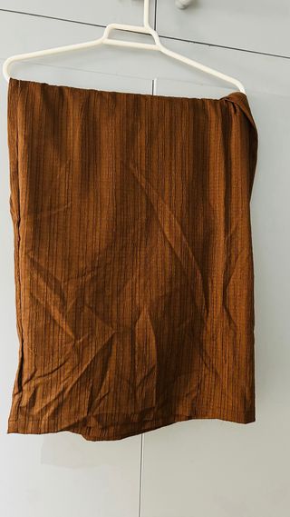 Blusa marrón Shein talla XXL