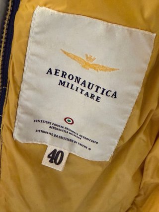 Gilet Aereonautica Militare Blu e Giallo