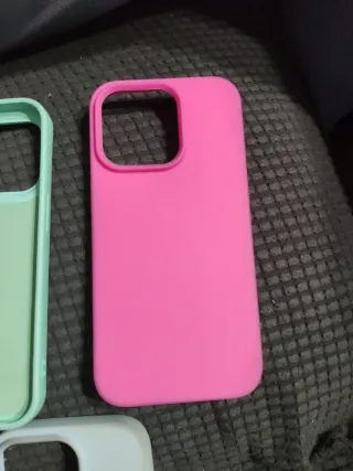 Pack 3 fundas iPhone 14 Pro
