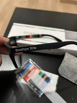 Gafas de sol Goodbye, Rita. Negras