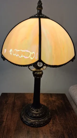 Lámpara 20cm diámetro marfil estilo Tiffany!