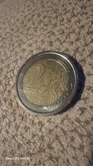 Moneda 2 Euros Italia Torino 2006