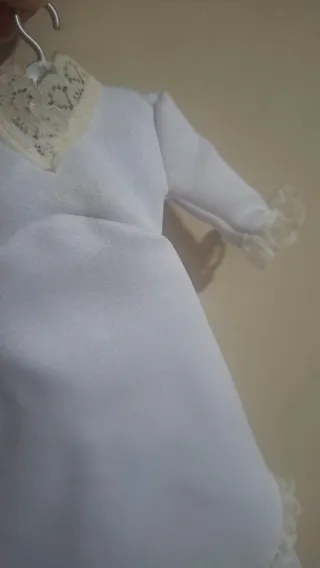 Vestido  muñeca Sindy 1978 boda