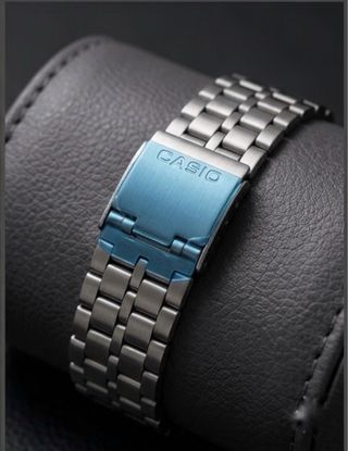 Reloj Casio MTP-B145D Azul y Plateado