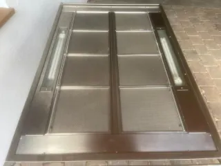Campana extractora de acero inoxidable