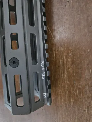 Ris mk18 ris 3 airsoft artista Grigio 10.5