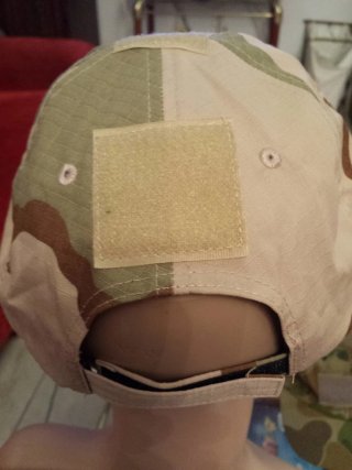 Gorra camuflaje con velcro para que elijas