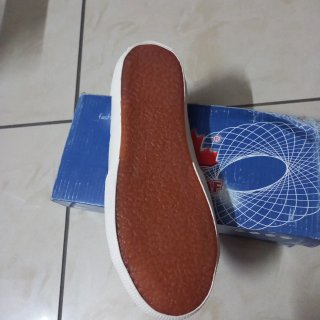 Scarpe bimba viola stoffa nuove