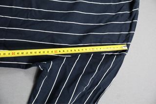 T-shirt Karl Kani righe blu e bianche M