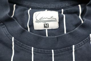 T-shirt Karl Kani righe blu e bianche M