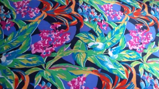 Tessuto donna fantasia floreale estivo