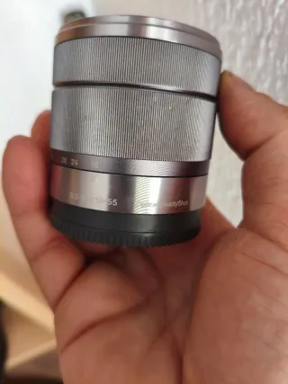 Objetivos de cámaras Sony, pentax m42 y canon