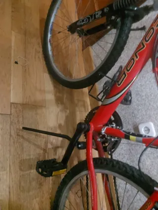 Bicicleta Roja Montaña