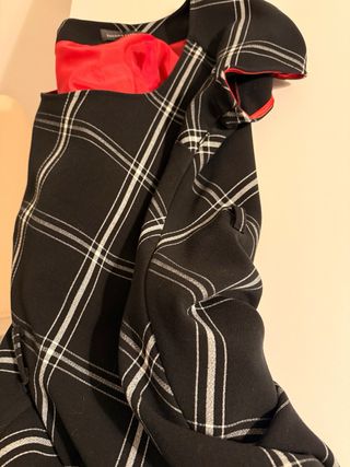 Vestito Sandro Ferrone donna fantasia scozzese