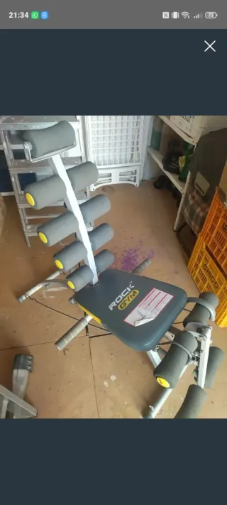 Máquina Abdominal Rock Gym