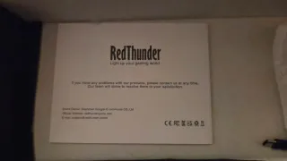 Wireless keyboard and mouse combo RedThunder K84