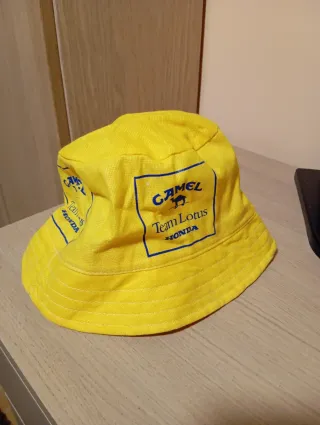 Gorro Camel Team Lotus Honda F1 Amarillo