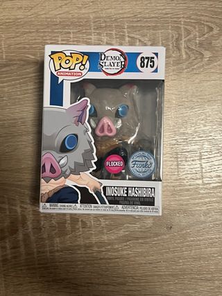 Funko Pop! Demon Slayer Inosuke 875 Flocked