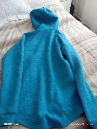 Sudadera Pysiq Apparell Azul y Turquesa