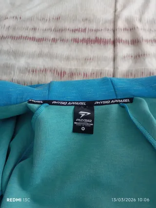 Sudadera Pysiq Apparell Azul y Turquesa