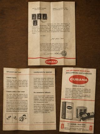 Brillantina Cubana Vintage Anni '50