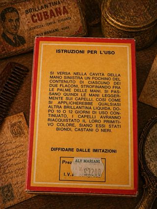 Brillantina Cubana Vintage Anni '50
