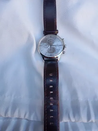 Reloj Mercedes-Benz Caballero Marrón/Plata
