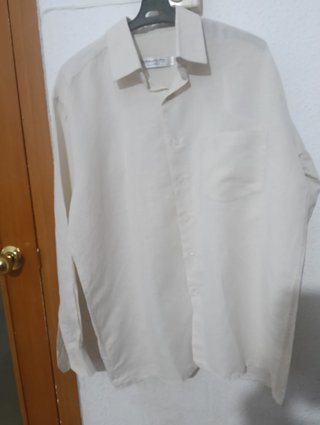 Camisa Golden Man Talla 42 Beige