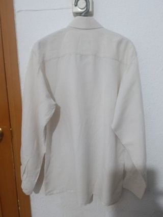 Camisa Golden Man Talla 42 Beige