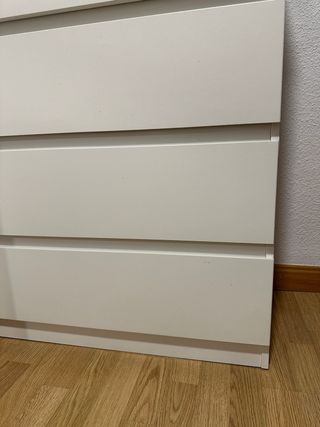 Cómoda KULLE IKEA Blanca
