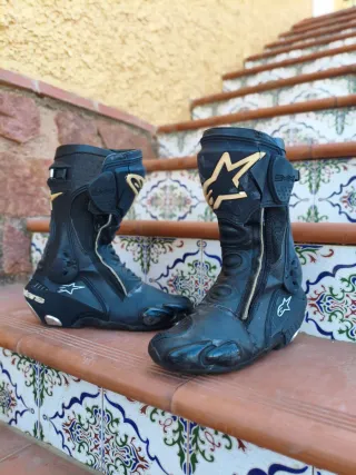 Botas Alpinestars SMX Circuito Moto talla 43.