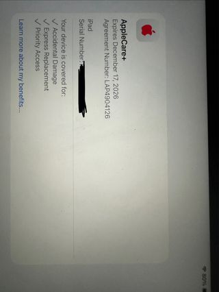iPad 10ª Gen 64GB con Applecare