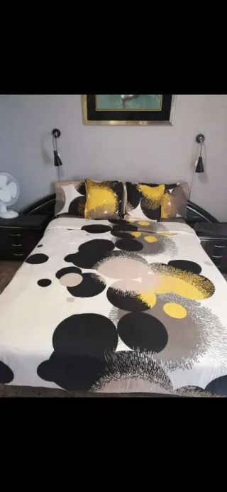 Set biancheria da letto matrimoniale in poliestere