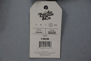 Felpa Pacific & Co Charleston vintage XL