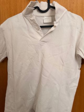 Pack 2 polos ASSMAN blancos talla XXXL