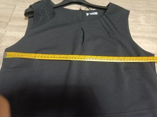 Abito Lady Chic Nero e Bianco Geometrico