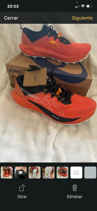 Zapatillas Asics Trabuco 13 Talla 44