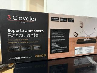 Jamonero basculante 3 claveles