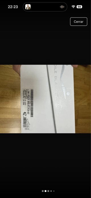 Voile Blanche Bambas Verde Oliva y Naranja