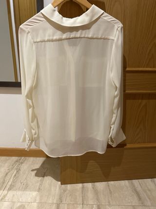 Blusa Zara Beige Talla XS