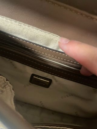 Bolso Guess Beige y Marrón