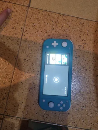 Nintendo Switch Lite Blu + Scatola e Caricatore