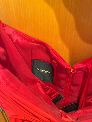 Vestido de fiesta rojo