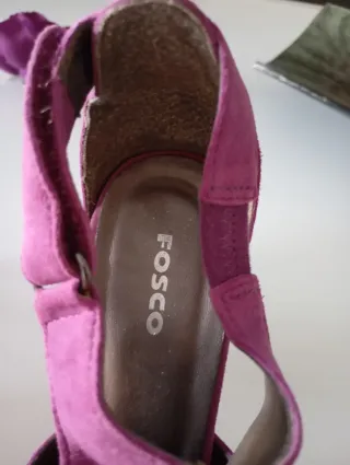 Zapatos FOSCO+broche flor