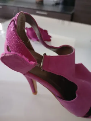 Zapatos FOSCO+broche flor