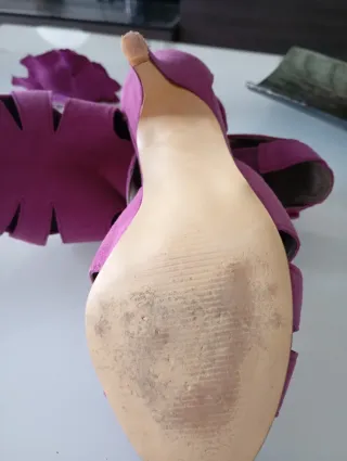 Zapatos FOSCO+broche flor